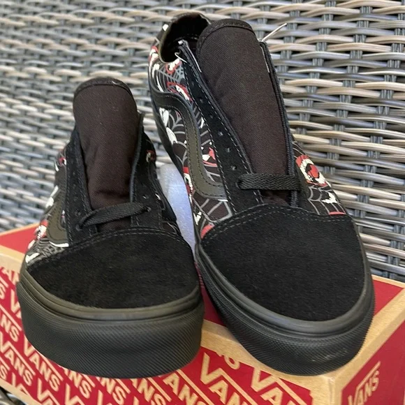 Vans Old Skool Glow Frights Black/Black MENS - Picture 8 of 16